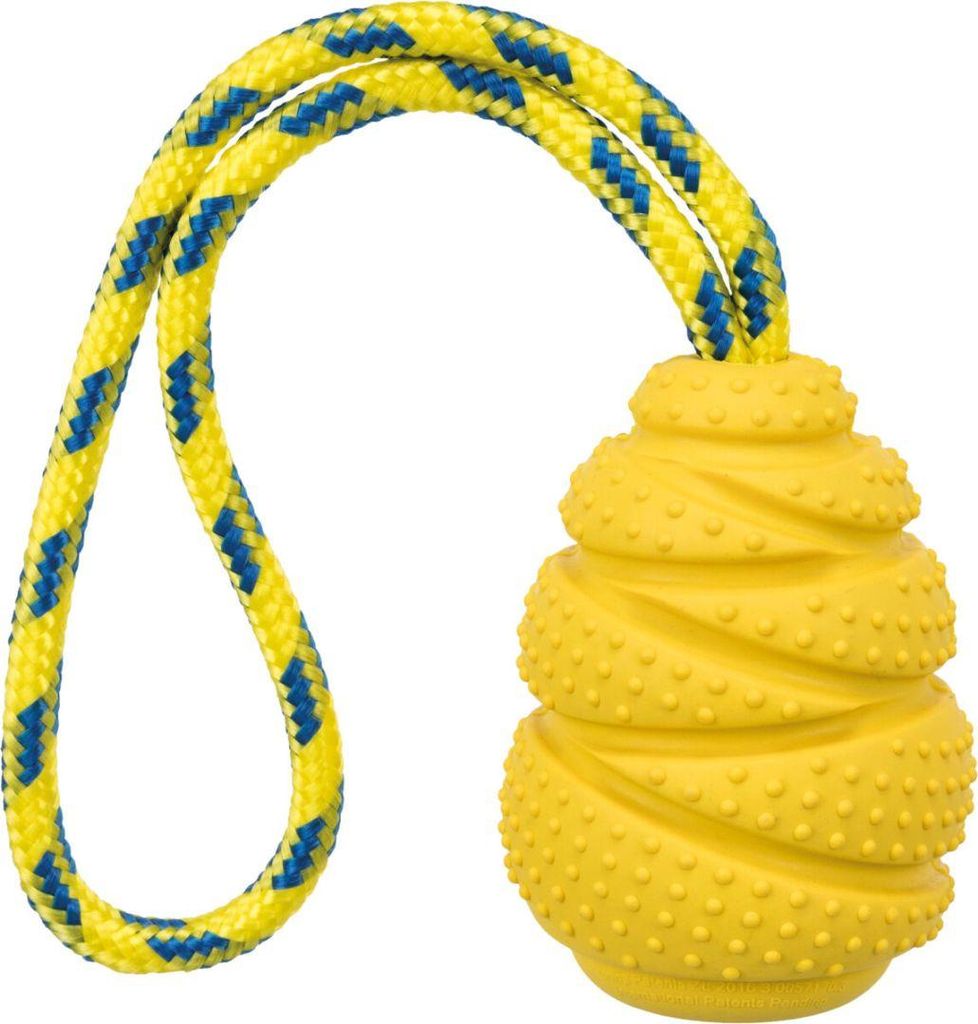 TRIXIE Jumper am Seil, schwimmt, Naturgummi, 9 cm / 30 cm Produktbild 