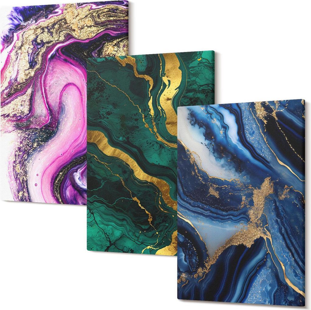 Leinwandbilder – Wandbilder – Leinwandbild – Canvas Bild – Polycanvas – Kunstdruck – – Modern – Aufhängefertig – Mehrteilig –...