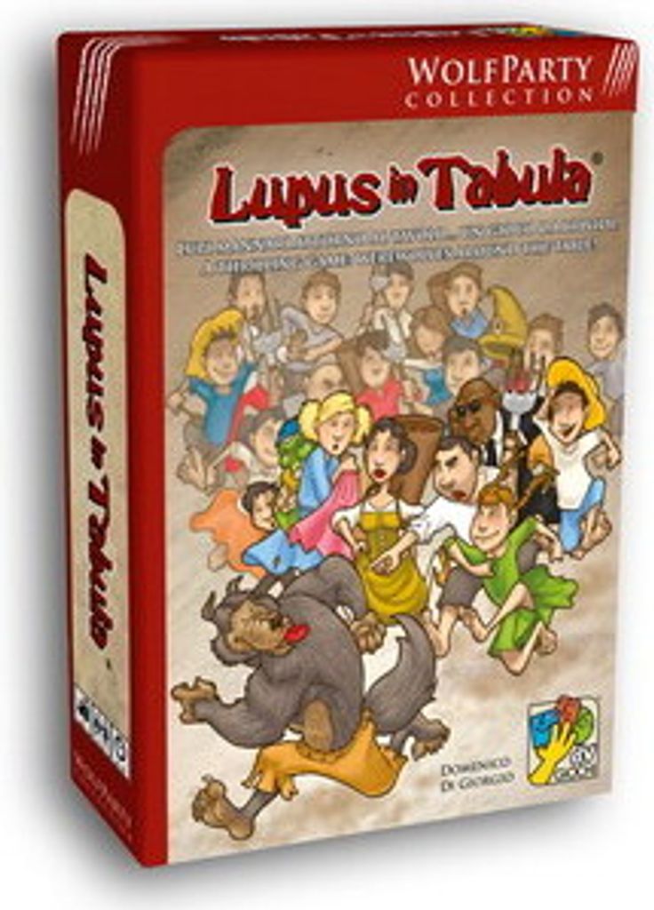 DV Giochi Lupus In Tabula - Gesellschaftsspiel Party Game - 8-24 Spieler - Ab 8 Jahren