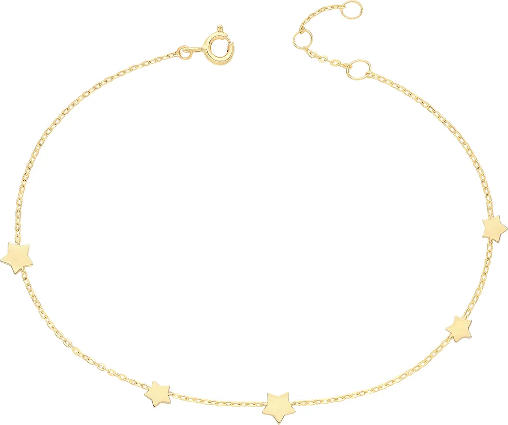Bracelet or 9 carats hypoallergénique 18cm - Bijou durable femme 375