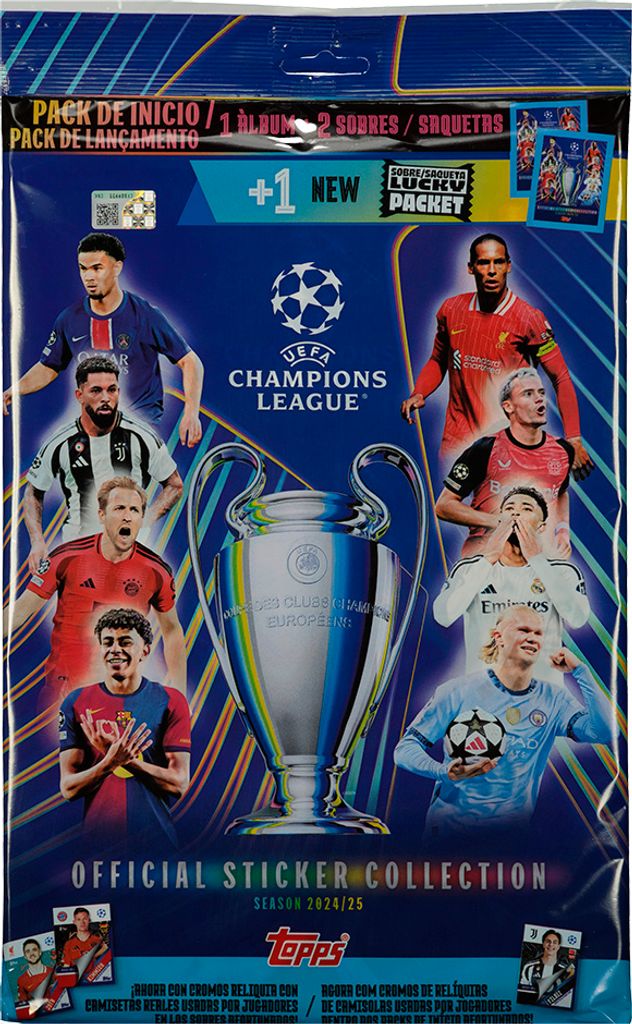 Topps Starter Pack Ucl 24-25 Sammelkarten    One Size Produktbild 