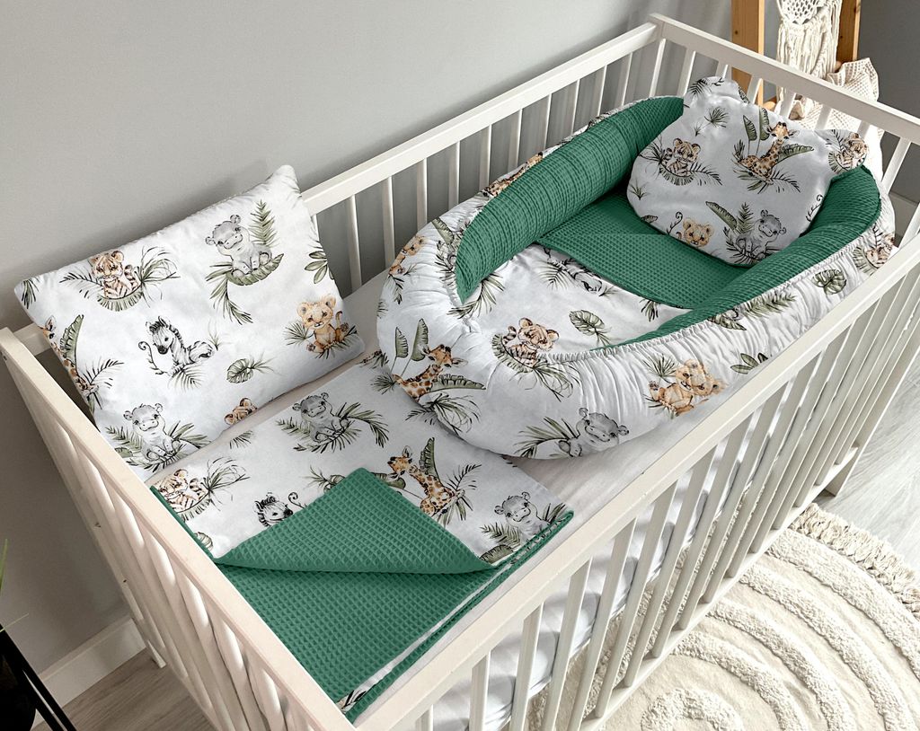 Babynest Kokon Nestchen für Neugeborene – 5-teiliges Set Produktbild 