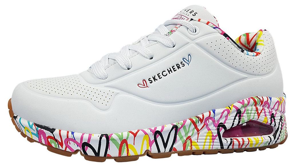 Skechers Uno Loving Love Damenschuhe Schnürschuhe Sportive Productafbeelding 