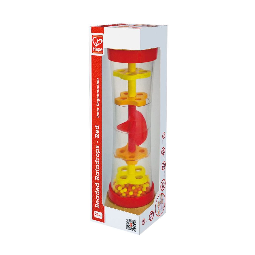 Hape Early Melodies Roter Regenmacher, E0327 Produktbild 