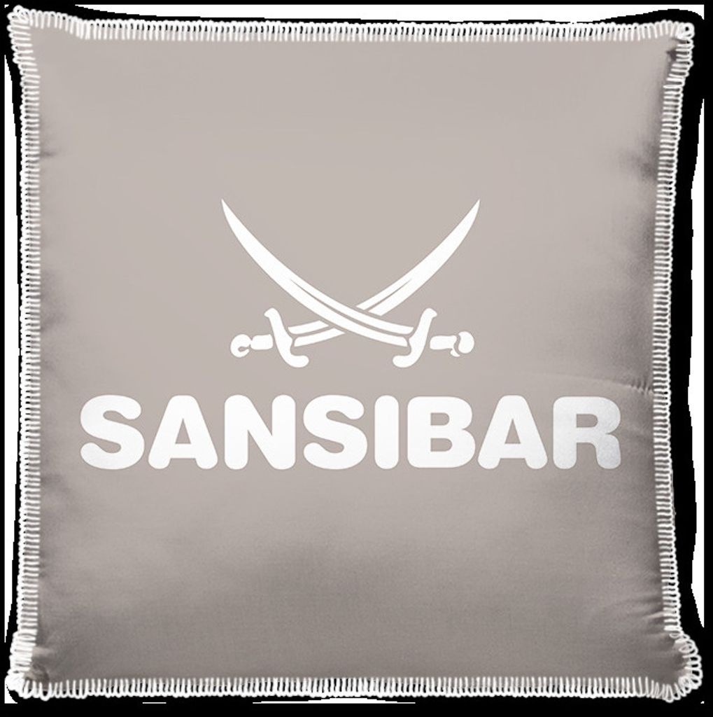 Sansibar Jacquard Kissenhülle "Doubleface", 50x50 cm, taupe Produktbild 3