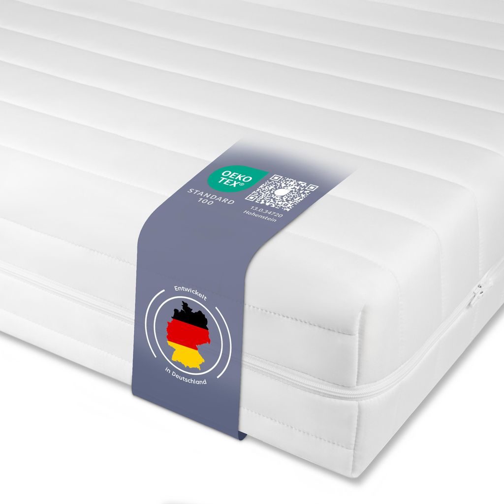 Träumegut24 - Ergonomische Kaltschaummatratze 7-Zonen - 9 Produktbild 