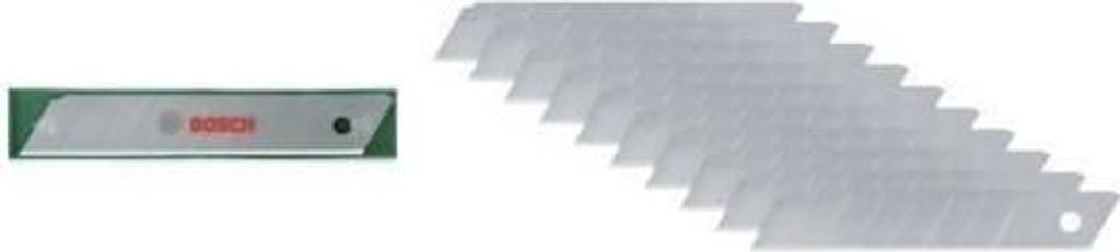 Bosch 10er Abbrechklingen Set 18 mm (hochwertiger SK5 Stahl 7 Abbrechteile Aufbewahrungsbox)