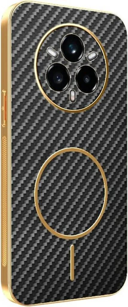Custodia MagSafe Realme 14 Pro Plus - Phonesta Luxury Carbon Fiber Nero