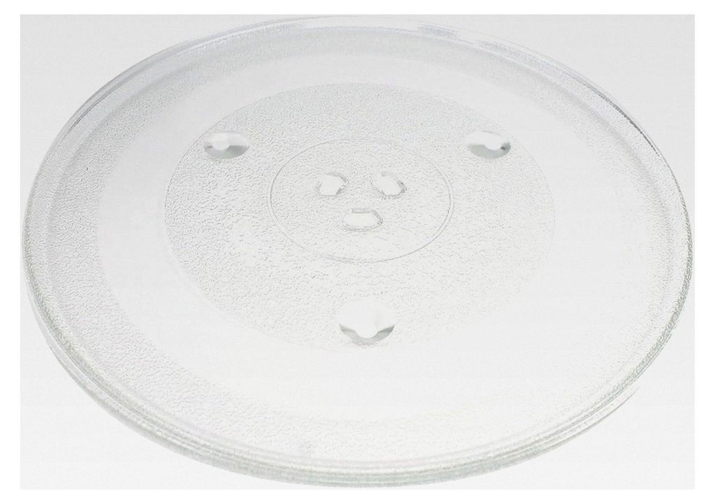 Mikrowellenteller 31,5 cm | Glasteller für Mikrowelle | Ersatzglasplatte für Mikrowellen