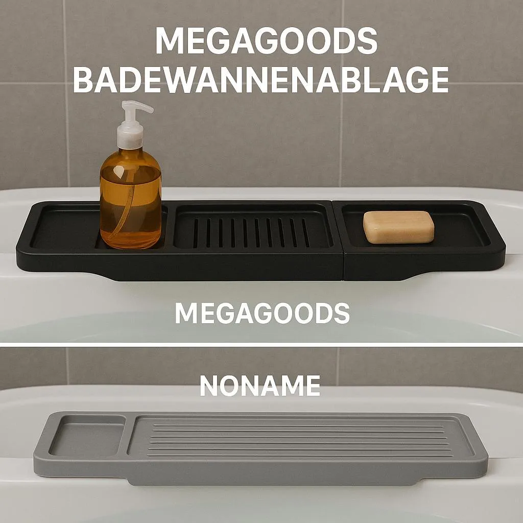 Pont de baignoire extensible en bois avec support tablette et lecture