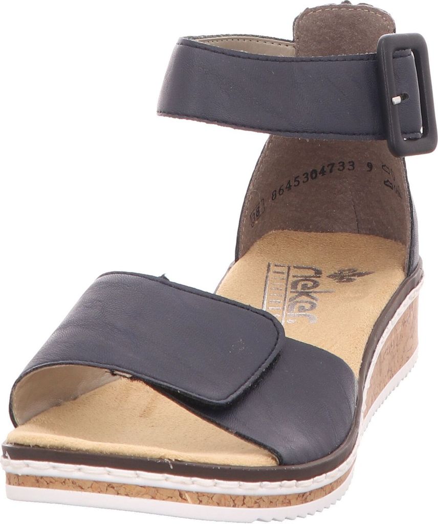 Rieker Damen Sandalen geschlossene Ferse Klettverschluss Produktbild 45