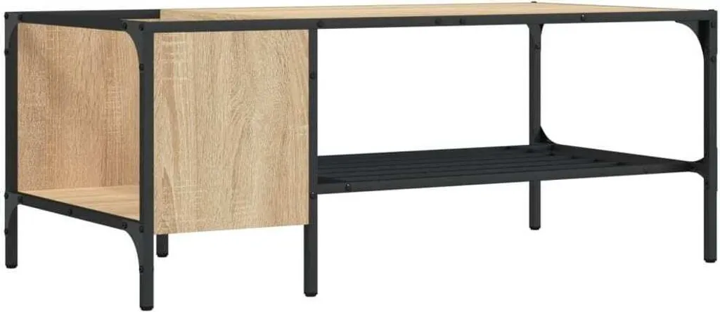 SYFAX™ Tavolino Salotto Ripiano Rovere Sonoma 100x51x40cm Multistrato