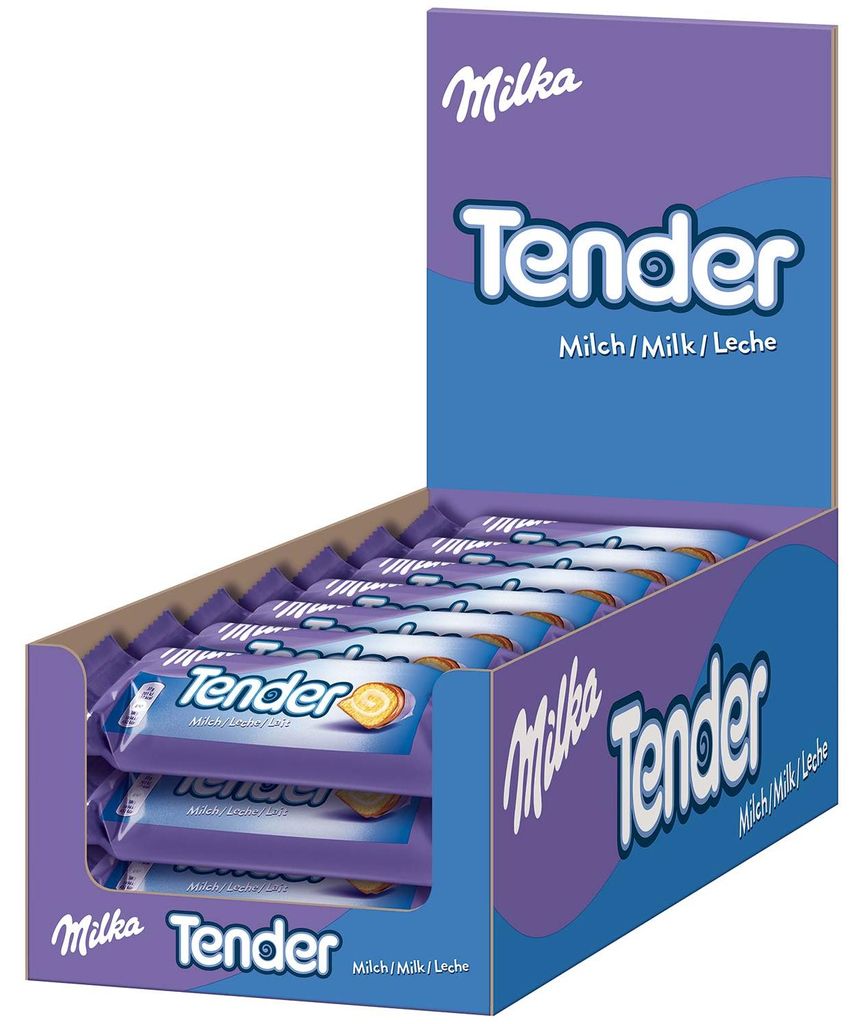 Milka Tender Milch Schokoriegel 21 St. Obrázek produktu 