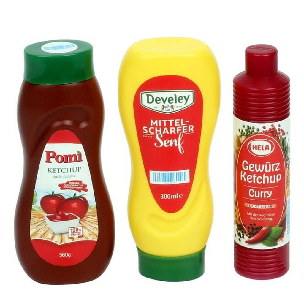 Tanner der kleine Kaufmann Saucen Set, mini Flaschen mit Obrázok produktu 