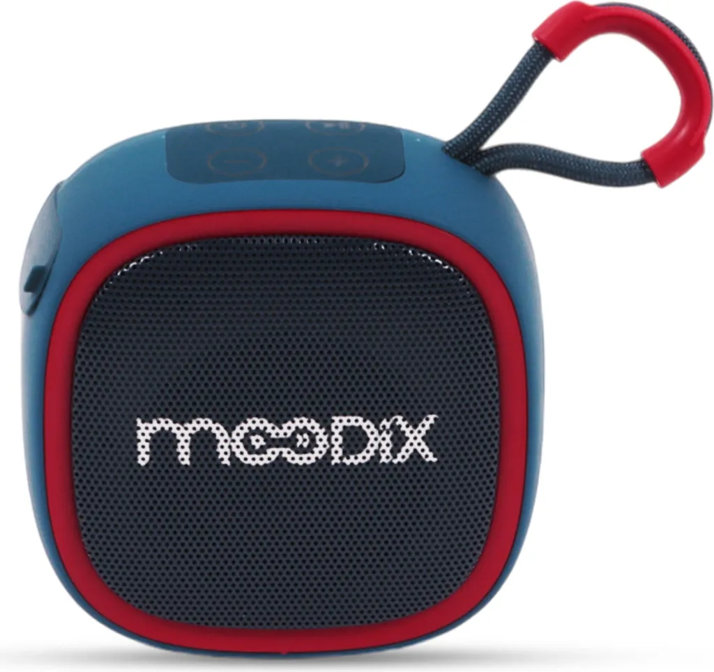Haut-parleur Bluetooth 5W compact bleu avec fonction mains libres et USB
