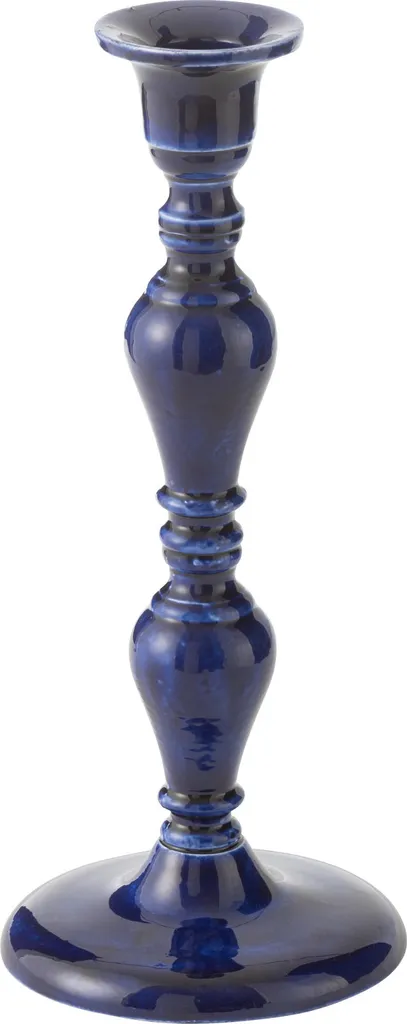 Bougeoir Pag J-Line en Aluminium Bleu - Chandelier Design Contemporain