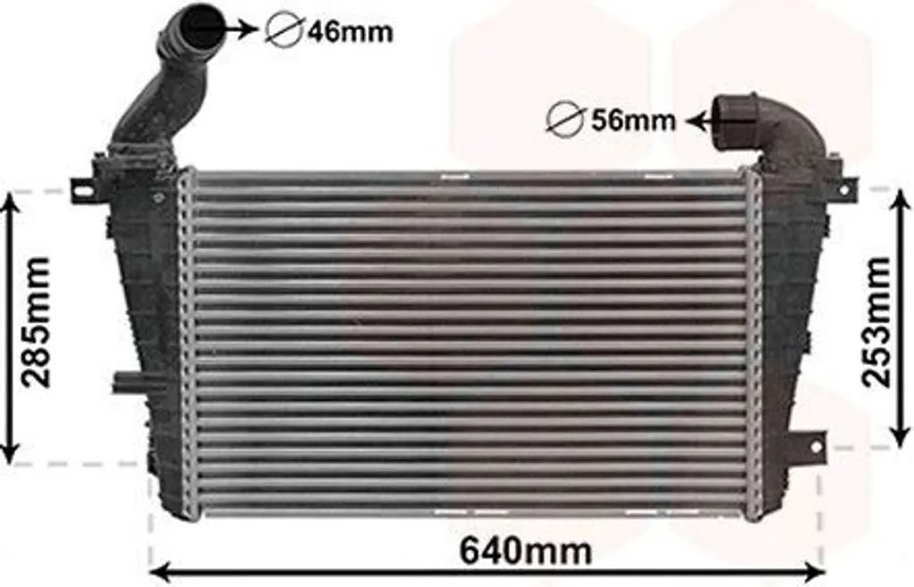 Supprimez les pertes de puissance Opel avec l'intercooler VAN Wezel 37004416