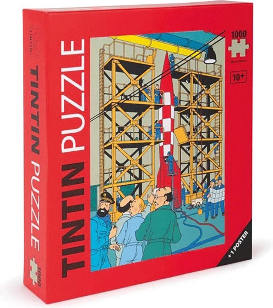Tim und Struppi »Rakete X-FLR 6«. Puzzle, 1000 Teile mit Produktbild 