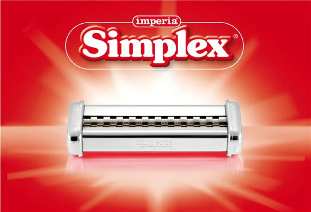 Embout Simplex en Acier pour Tagliatelles - Compatible Imperia 100