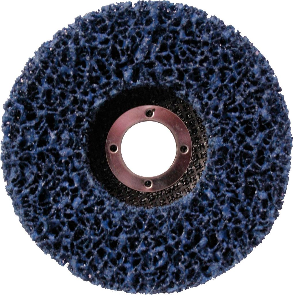 3M Grobreinigungsscheibe (Reinigungsscheibe) Schleifscheibe ø 115 mm CG-RD blau