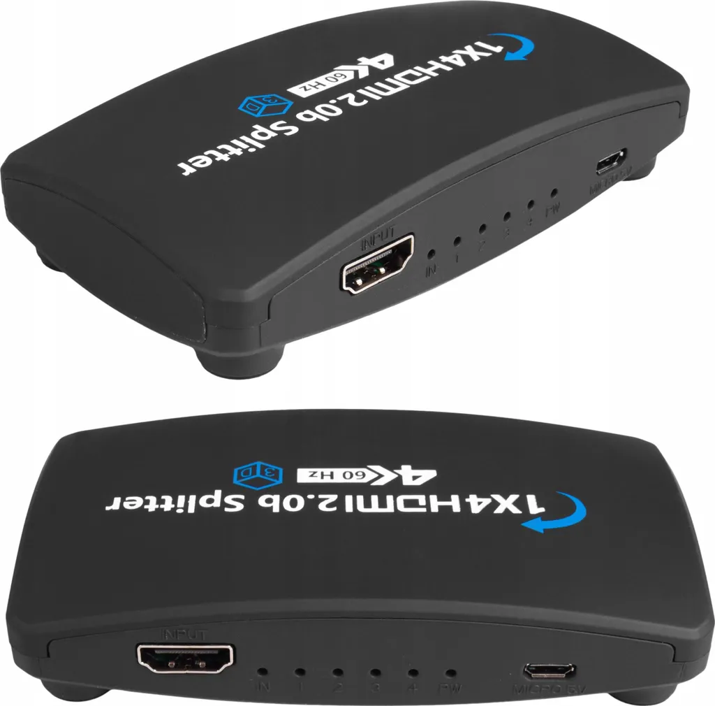 Splitter HDMI 1x4 Résout Problème Affichage 4K HDCP 2.2 Écran Noir
