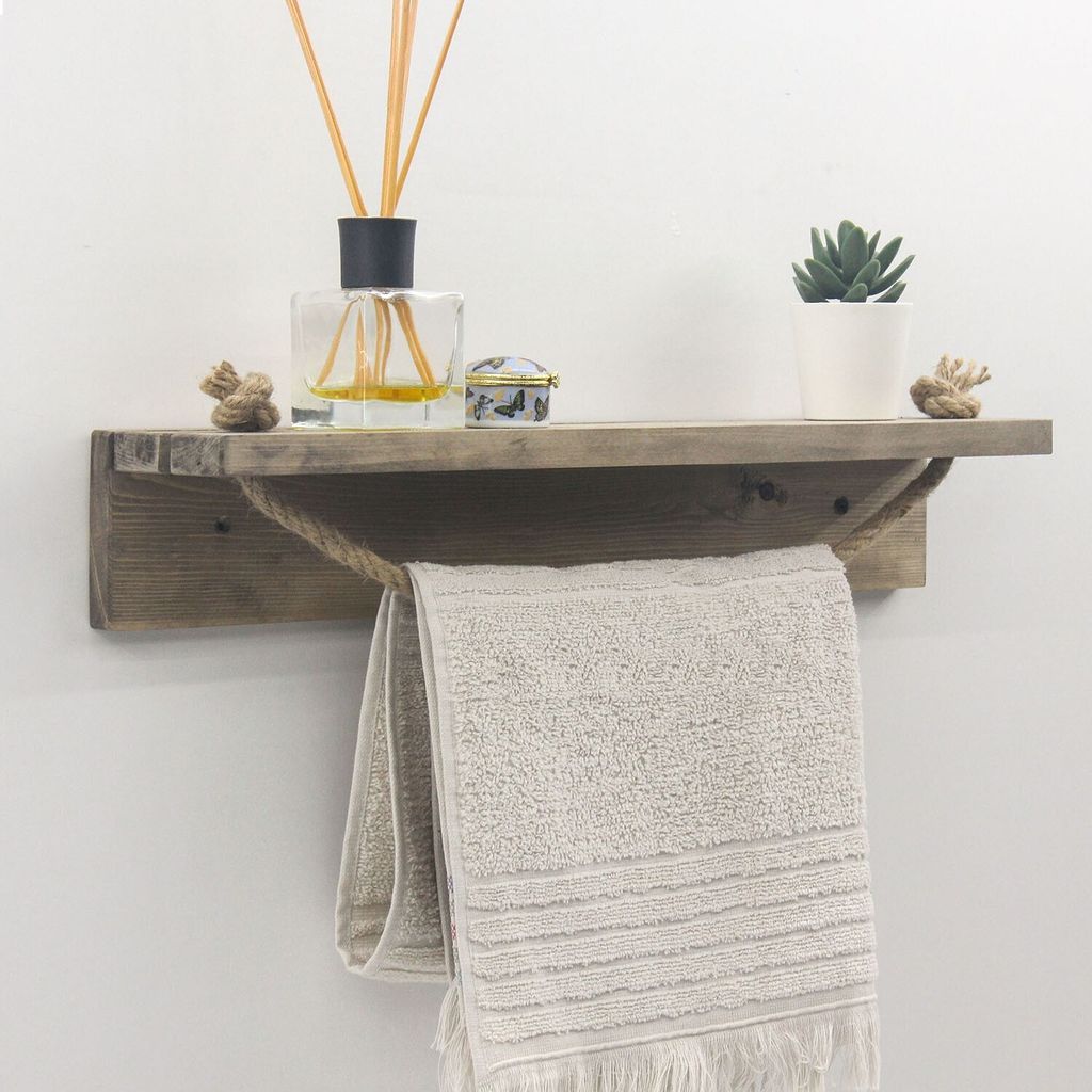 Skye Decor, Aa125, Wandregale, Nussbaum, Holz, 50 x 10 x 9 cm
