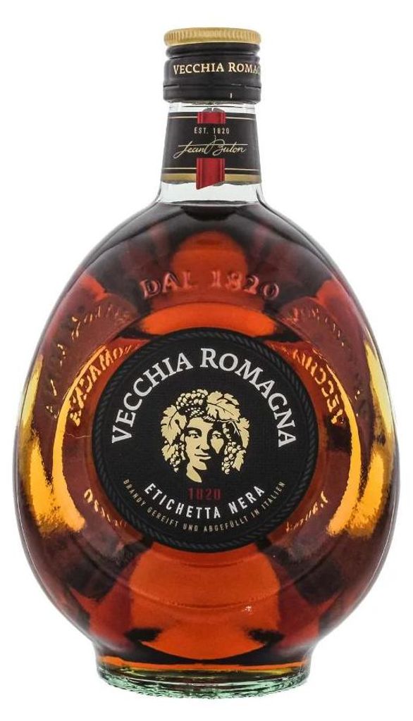 Vecchia Romagna Etichetta Nera Brandy 38% Vol. 0,7l Immagine del prodotto 