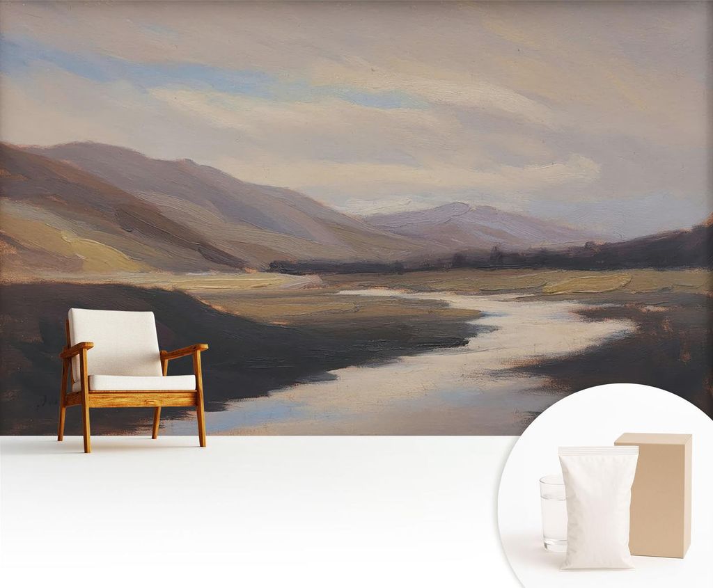 Fototapete - 416x254 cm - Tapete - Wandtapete - Wandbilder - Dekofolie - Tapete Folie - Wand - Dekoration - Wohnzimmer - Natürlicher Frieden