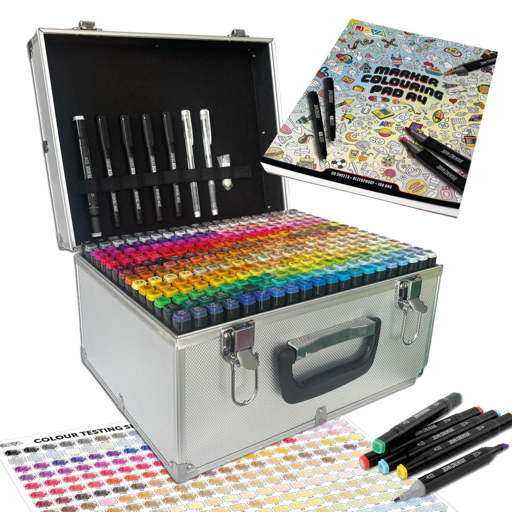 Joya Creative Twinmarkers Set 300 Stück – Professionelle Produktbild 