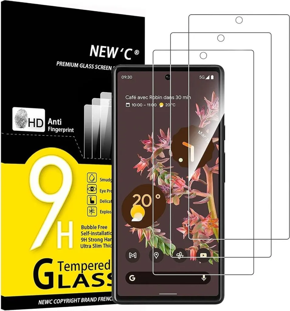Film verre trempé Google Pixel 6 anti-rayures et chocs 0.33mm