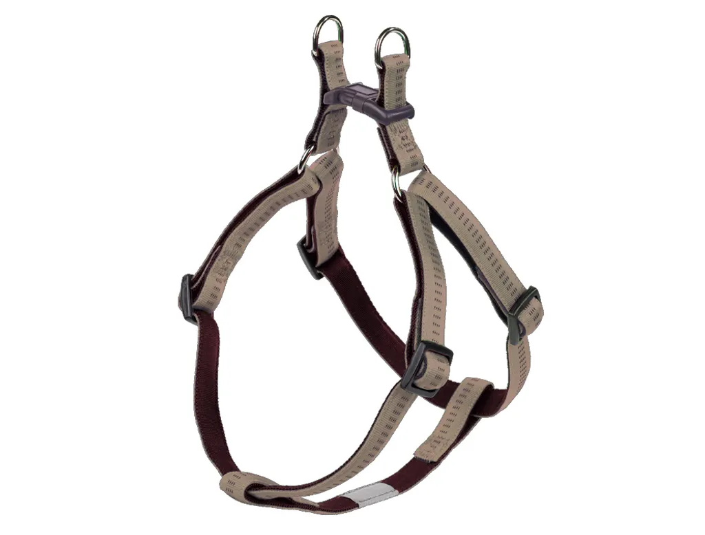Pettorina Nobby Soft Grip Beige Cioccolato - L'Accessorio Chic per Cani