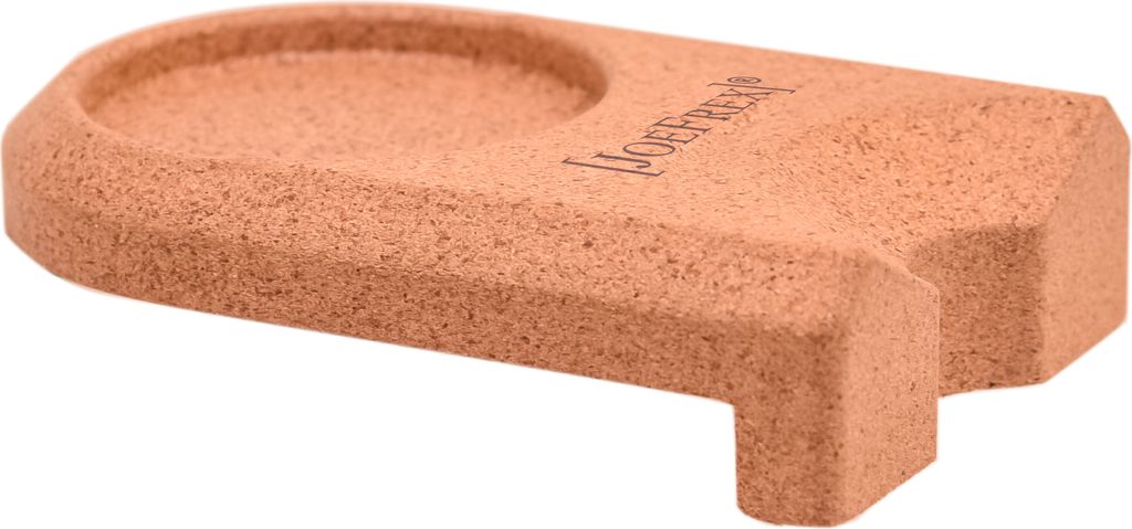 A single coffee tamper mat with the brand name 'JOEFREX' embossed on it.