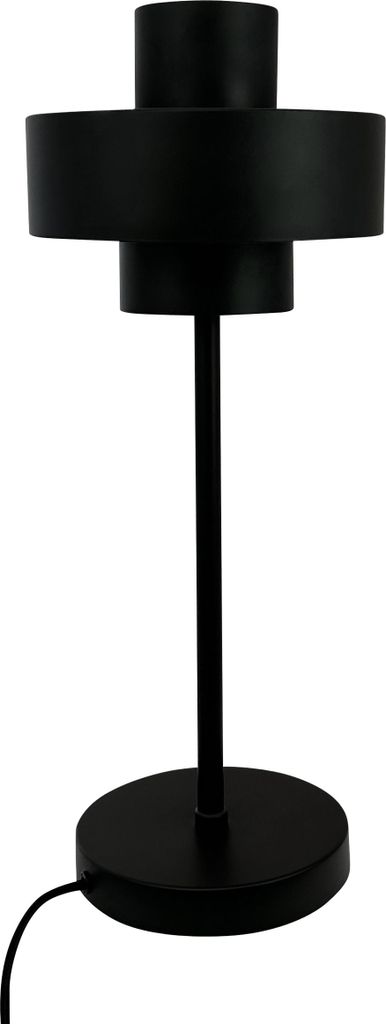 Tischlampe, Tischleuchte, Nachttischlampe, Schreibtischlampe, LED Leselampe, STOKE schwarz