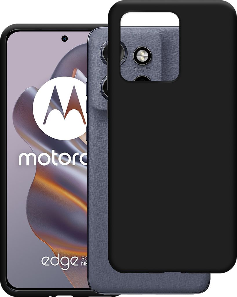 Hülle Motorola Edge 50 Neo Schutzhülle - Cazy - Schwarz