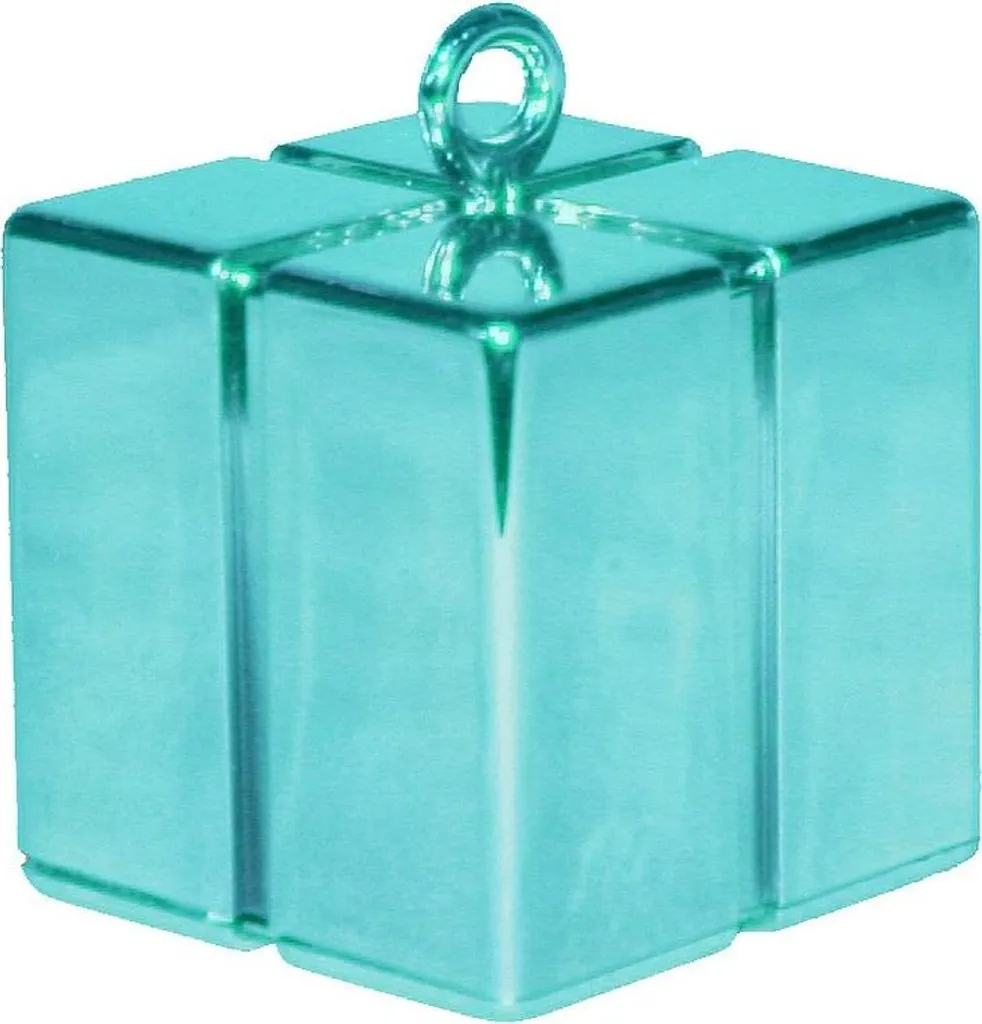Poids pour ballons bleu brillant 120 g, lestage stable et solide
