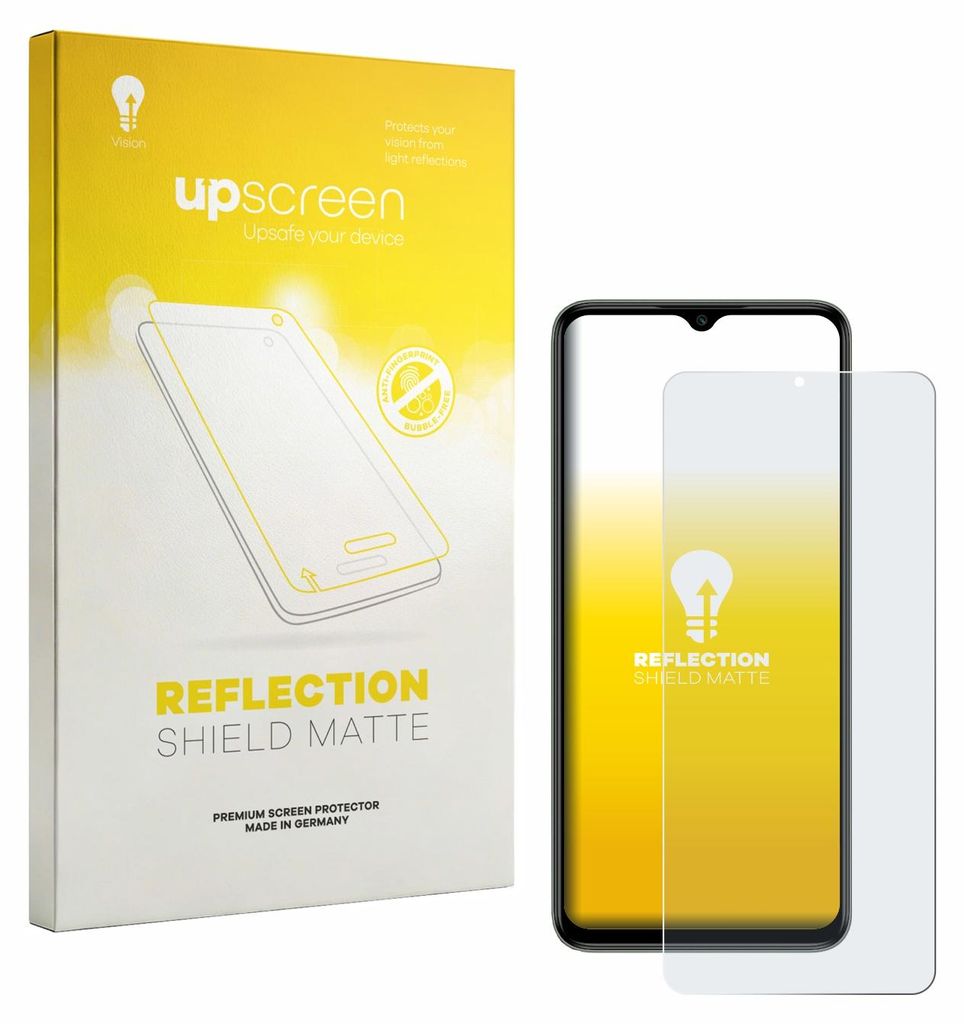 upscreen Schutzfolie für Itel Zeno 100 Displayschutz Displayschutzfolie Folie Matt Entspiegelungsfolie