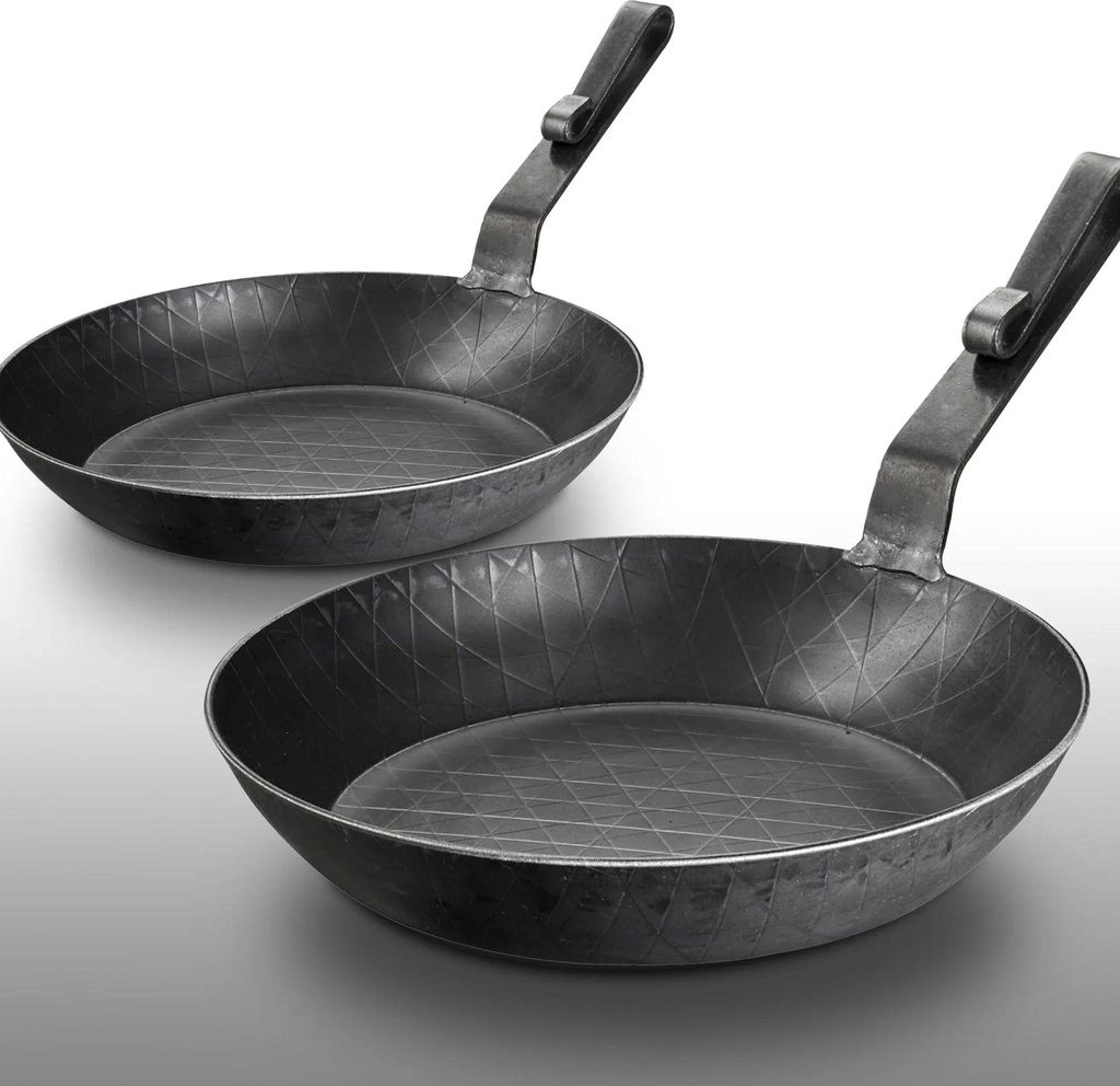 turk TURK Servierpfanne schmiedeeisern ?24cm mit gebogenem Produktbild 