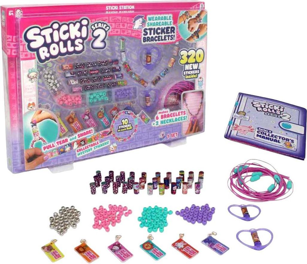Sticki Rolls Bracelets Maken - 320 autocollants Image du produit 