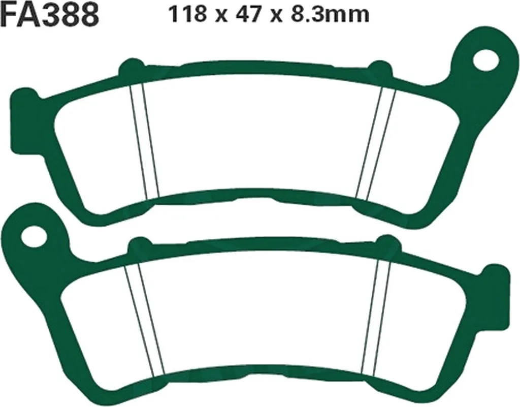 Kit frein avant pour Honda CB 1000 RA ABS 2008-2016 entretien pro