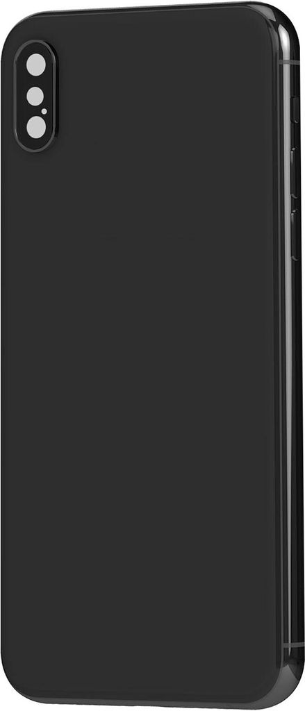 Clappio, Gehäuse für iPhone XS mit Akkudeckel, Schwarz