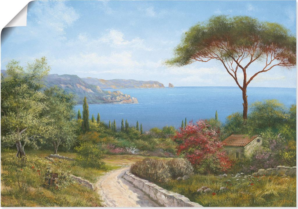 ARTland Poster Haus am Meer Größe: 70x50 cm