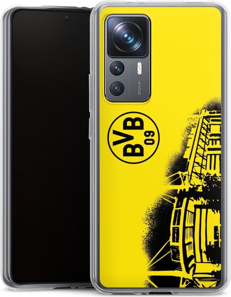 DeinDesign Handyhülle für Xiaomi 12T 5G Silikon Hülle Case Smartphone Schutzhülle BVB Borussia Dortmund Stadion
