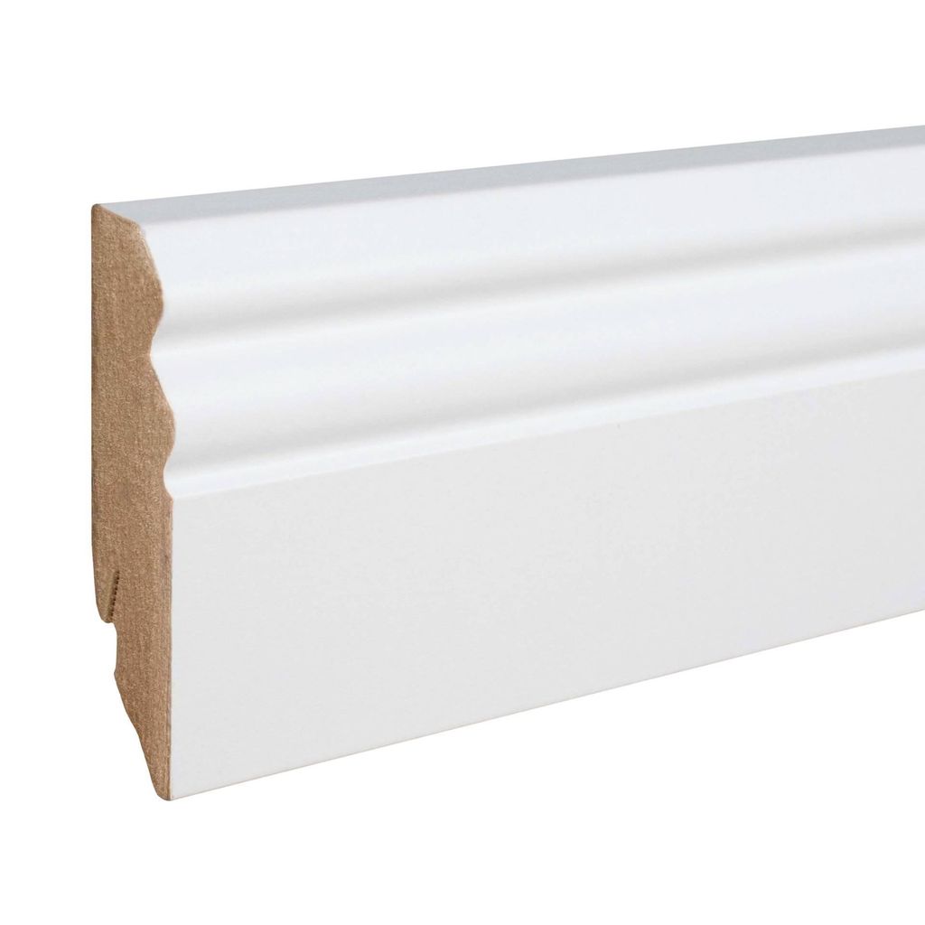 PROVISTON Sockelleiste Berliner Profil 18 x 70 x 2400 mm Produktbild 