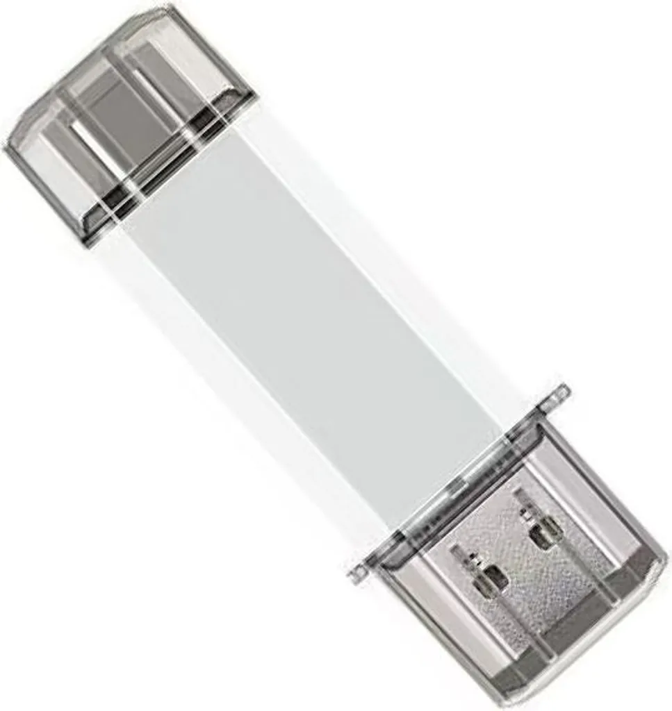 INF Pen Drive USB 3.0 32GB Dual Drive Bianco High Speed OTG