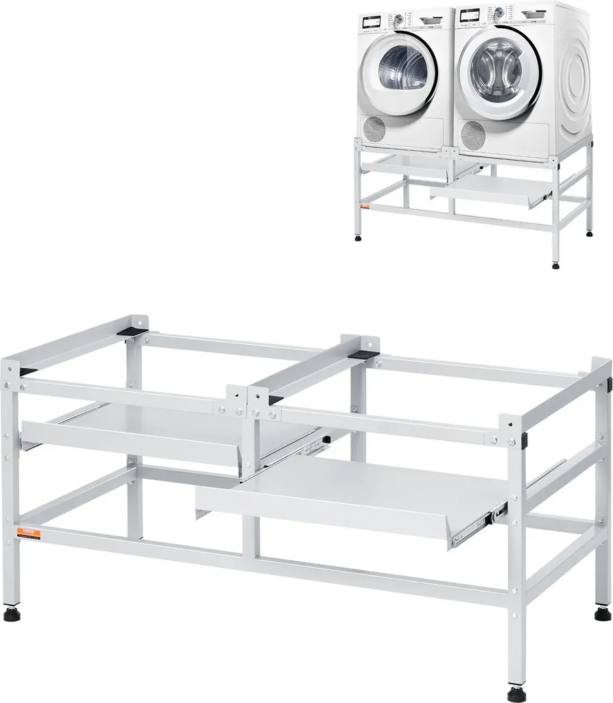 Socle machine à laver contre mal de dos support 267kg 1230x635mm