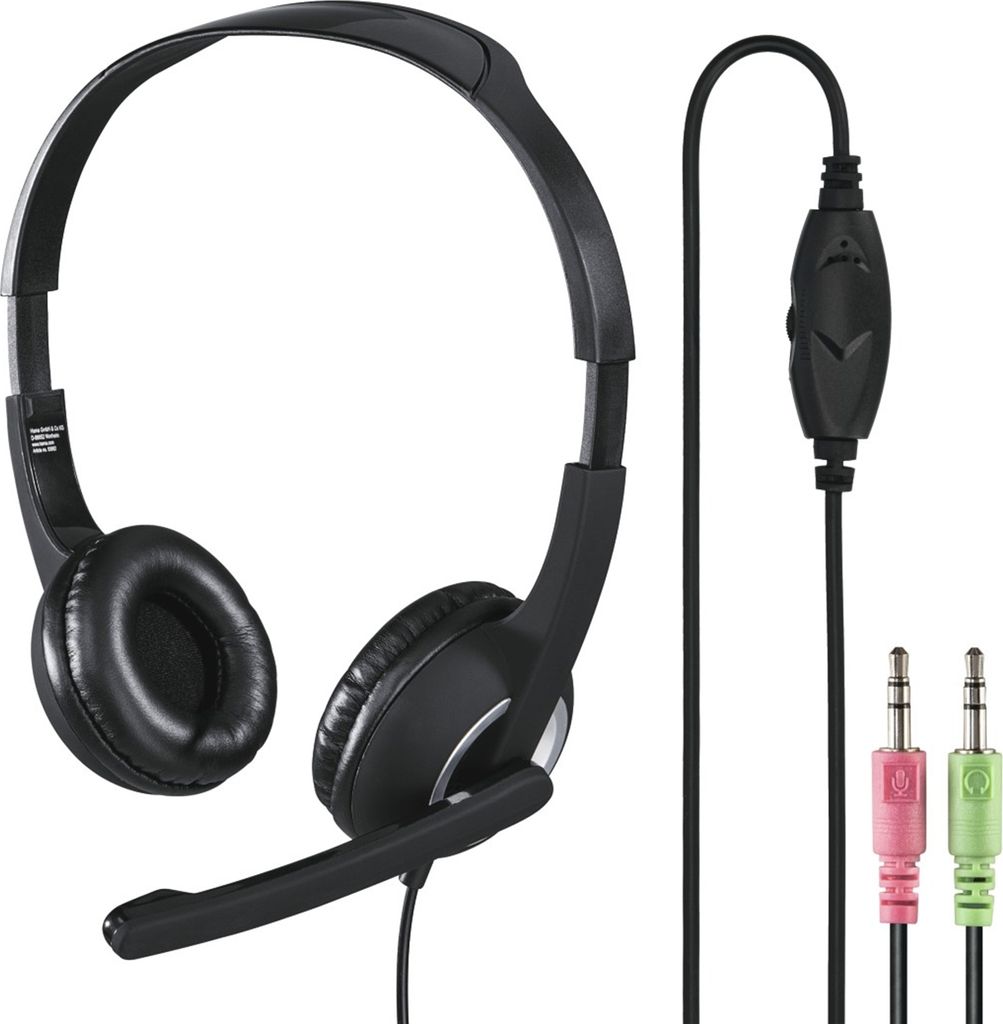 Hama PC-Office-Headset "HS-P150", Stereo, Schwarz
