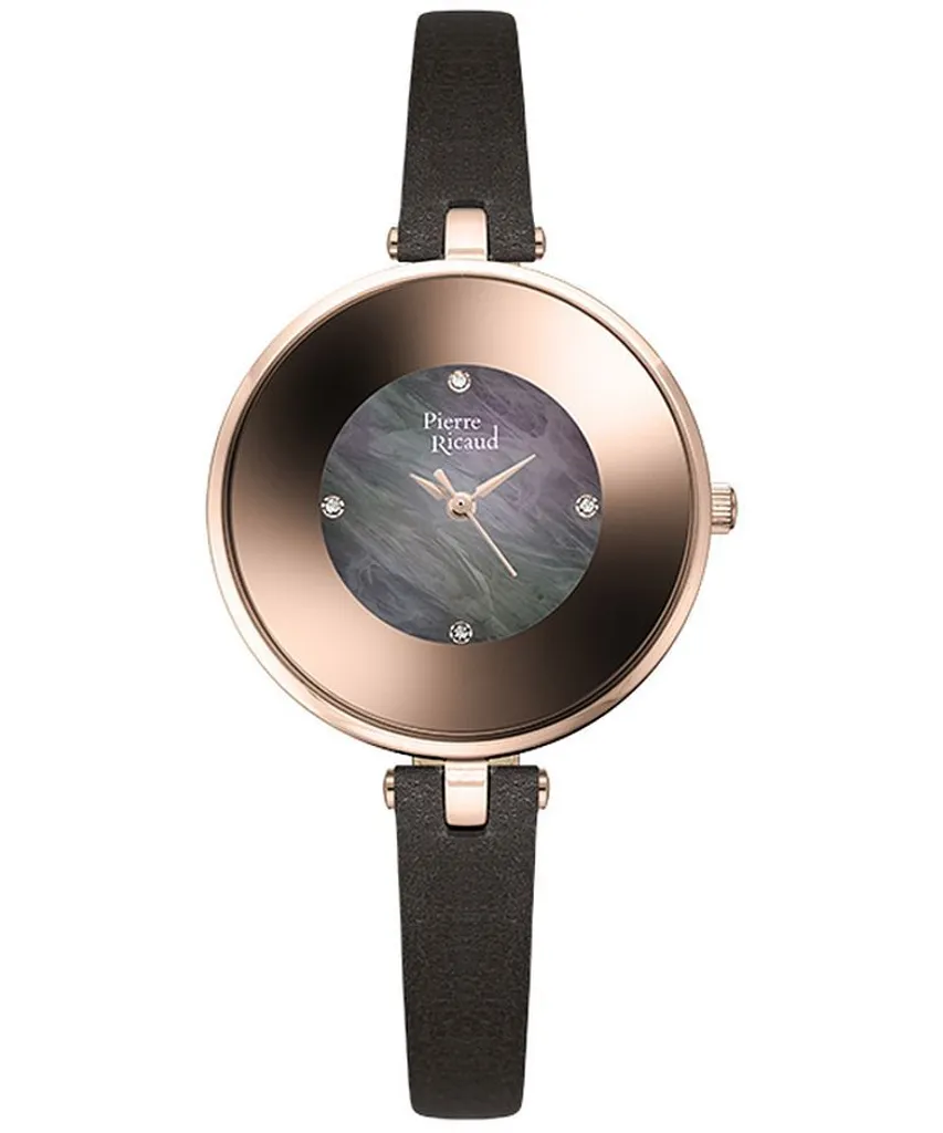 Pierre Ricaud P22046.924MQ: Orologio Donna Marrone e Oro Rosa Glamour
