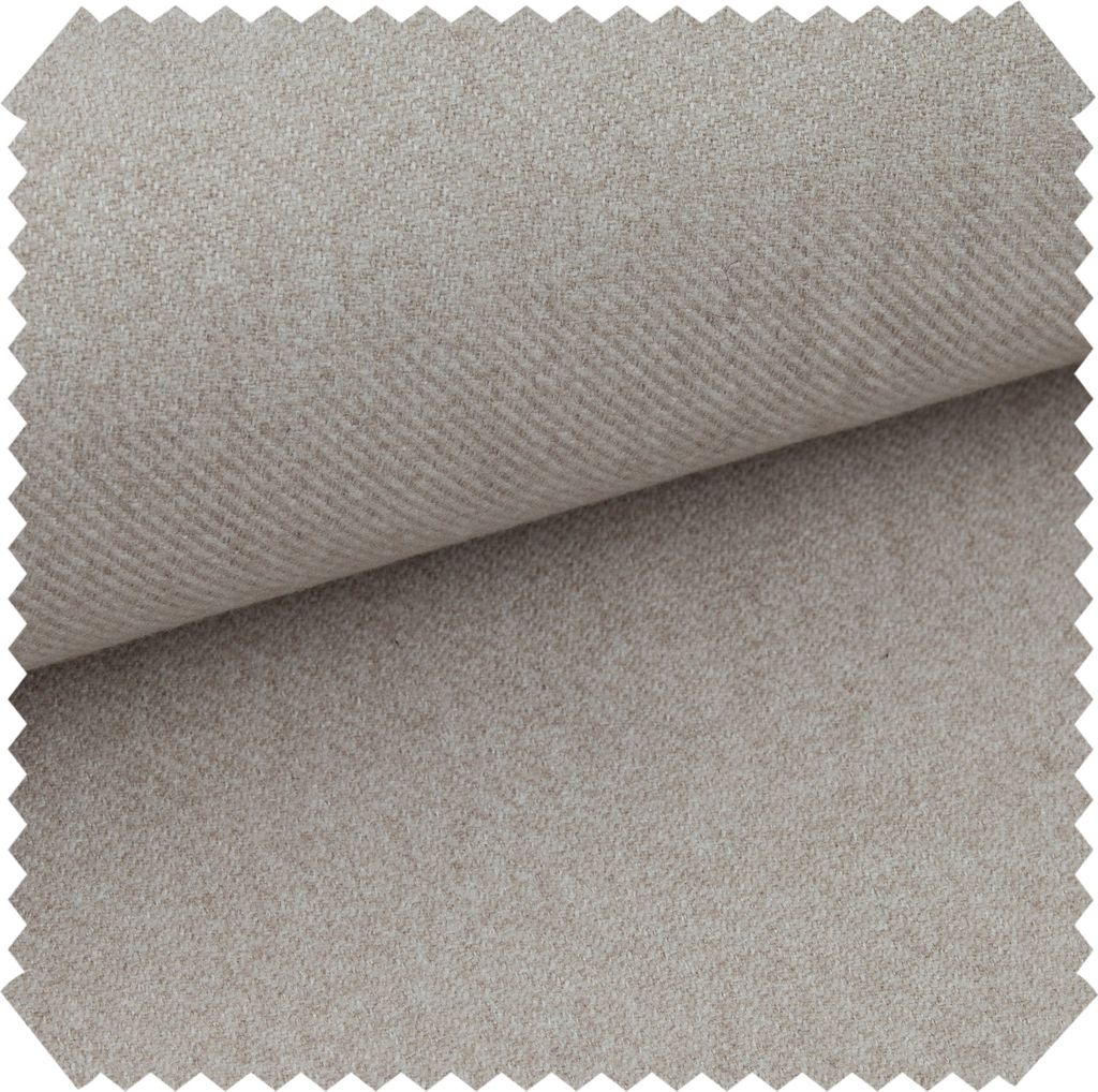 novely exquisit CALMI Polsterstoff in Woll-Optik - Schwer Entzündbarer Möbelstoff - Melange Meterware 1lfm - Farbe: 01 Beige