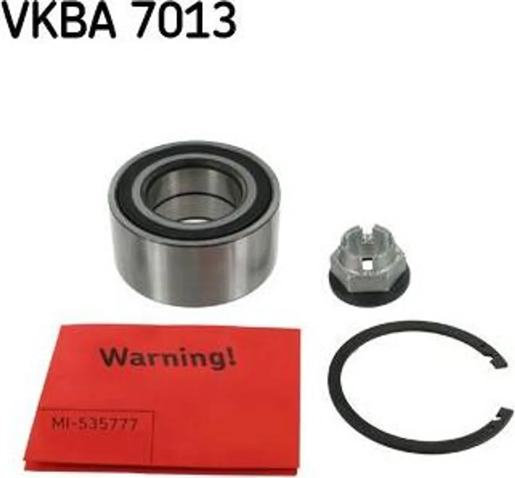 Éliminez les Bruits de Roue avec SKF VKBA 7013 pour Clio 402106501R