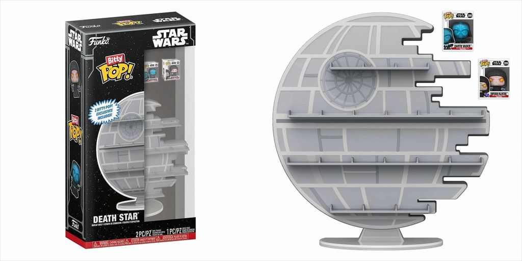 FUNKO Bitty POP - Bitty Display Death Star mit 2 Bittys Zdjęcie produktu 